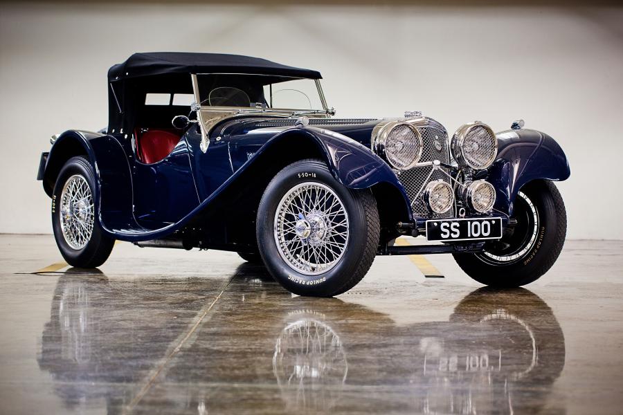  Jaguar SS100 3&frac12;-Litre Roadster 1938 года  (фото 35 из 53)